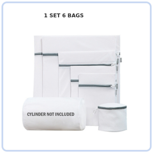 【DAILY ESSENTIAL】 Mesh Laundry Bag Set | 6 Sizes | 1 or 2 Sets