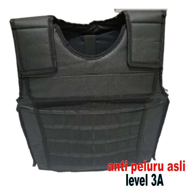 Rompi Anti Peluru Senjata Api Asli Level 3 A III 3A IIIIA Bullet Proof ...