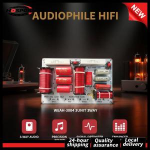 Hi-Fi Grade Audio Frequency Divider 480W 3 Way Crossover for Speaker 850Hz/5800Hz 4-8 Ohm for Car Home Theater Stereo