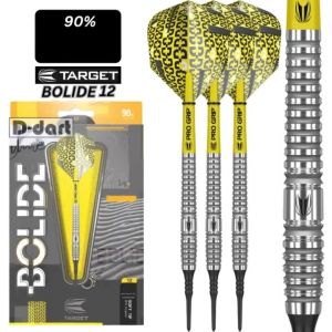 TARGET SOFT TIP DARTS - 18G Bolide12 90% TUNGSTEN DART SET Original Electronic dart