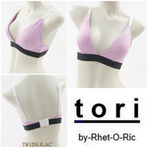 Bra Wanita Tanpa Kawat Busa Tipis TORI Full Cup Motif Polos  Pakaian Dalam / Underwear TR125