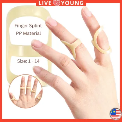 1pc Finger Fixation Sleeve Splint Mallet Trigger Fingers Brace Support Arthritis