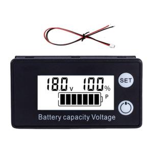 8-100V công suất chỉ số LCD Đồng hồ đo điện kỹ thuật số axit cuộc sống vôn kế cho xe máy xe