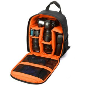 DIXRY Waterproof Camera Bag Multi-functional Wear Resistant Camera Storage Bag Photography Durable Camera Lens Pouch Travel