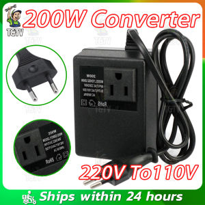 Intelligent Efficient Household 200W AC 220V To 110V Step Down Transformer Voltage Converter Travel Power Adapter