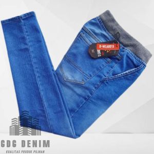 Celana Jeans Pria Karet / Celana Jeans Pria Pinggang Karet