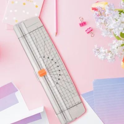 Portable Paper Trimmer A4 Size Paper Cutter Cutting Machine 12 Inch Cutting Width for Craft Paper Photo Laminated Paper