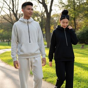 SET BỘ NỈ 2 DA PHONG CÁCH HÀN QUỐC PHÙ HỢP VỚI CẢ NAM VÀ NỮ  DÀY DẶN NẶNG 1KG2. MÃ B00155