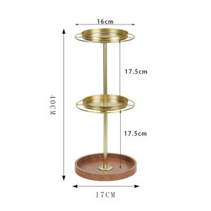 Sunglass Holder Stand 360° Rotating Glasses Stand Organizer 3 Layers Glasses Holder Organizer With Wood Tray Removable Space-Saving for Home Store Displays Shelf Home Living Room Bed-Chamber