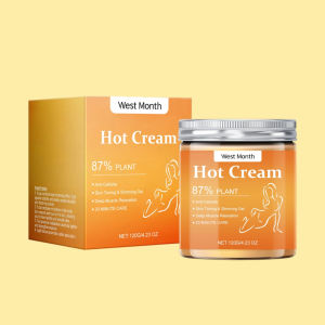 【Special Discount】vWest&Month Hot Cream 120g Body Weight Loss Cream Fat Burner Body Mage Anti Cellulite Slimming Gel