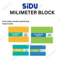 SIDU MILIMETER BLOCK - Kertas Presisi Untuk Gambar Teknik F4/A3. 