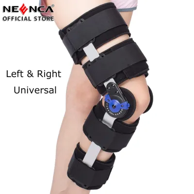 NEENCA Unloader ROM Knee Brace (Fit all Size) Hinged Immobilizer for ACL MCL PCL Injury - Orthosis Stabilizer for Elder. Adjustable Recovery Support for Orthopedic Rehab Post Op Meniscus Tear Arthritis