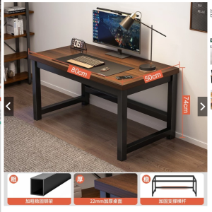 [SG Stock] Office PC Table Desk 120cm/140cm/160cm  *Installation Included*