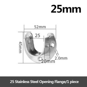 Stainless Bracket Batang Gorden Kuping Gantungan Lemari Bracket U Kuping Gantungan Lemari