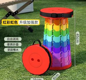 เก้าอี้ตกปลา เก้าอี้พับได้ เก้าอี้พับ เก้าอี้พับกลางแจ้ง ขยายฟรี พกพาสะดวก มีสายคล้องสะพาย รับน้ำหนักได้ถึง 150kg มี 4สี