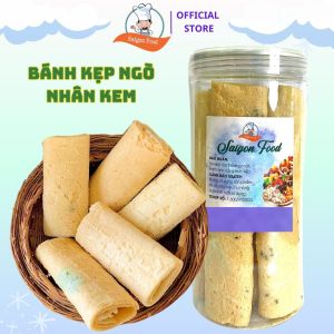 Bánh Kẹp Ngò Nhân Kem Saigonfoods  350GR