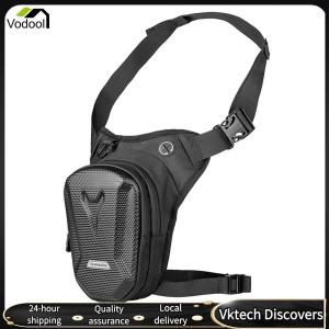【Vodool】RZAHUAHU Motorcycle Leg Side Bag EVA Hard Shell Outdoor Waist Motorbike Packs
