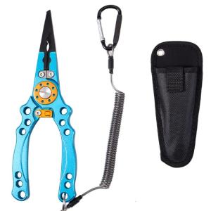 Fishing Line Pliers Aluminum Alloy Hook Remover Fishing Scissors Portable Uncoupling Pliers Fishing Tool