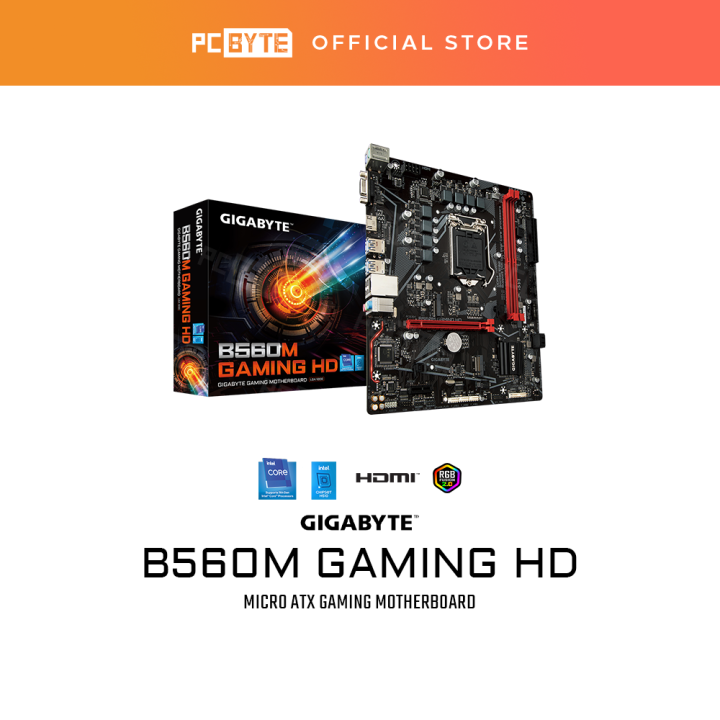 Gigabyte Intel B560M GAMING HD Micro ATX LG1200 Motherboard Lazada