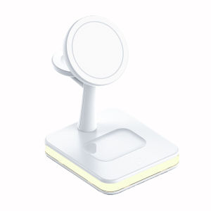 25W 3 in 1 Magnetic Wireless Charger Stand For iPhone 12 13 14 15 Pro Max Airpods Apple watch 8 7 6 5 Fast Charging Dock Station
