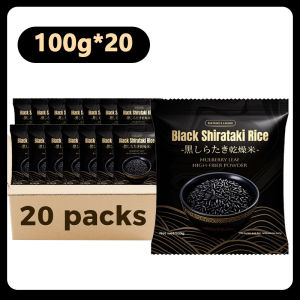 100g Black Dry Shirataki Rice Konjac Keto Low Carb Skinny Organic Shirataki Dried Rice 5kg/3kg/1kg brown rice