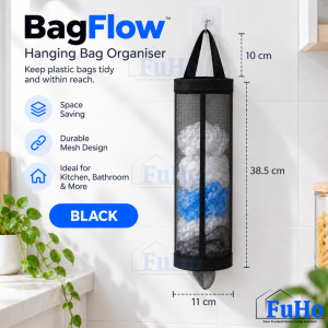 🇸🇬READY STOCK🇸🇬 Fuho BagFlow Plastic Bag Holder | Plastic Storage Holder | Trash Bag | Plastic Bag | Storage Holder (KIT0077)