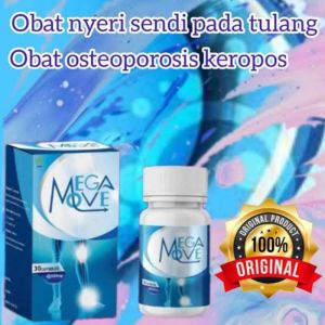 MEGA MOVE ASLI DAN AMPUH MENGATASI NYERI SENDI DAN NYERI TULANG ISI 30 KAPSUL ORIGINNAL
