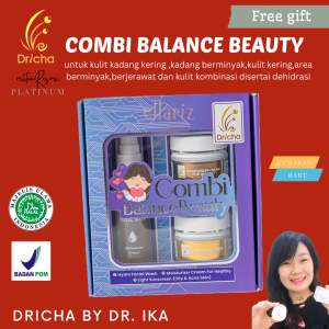 Dricha produk Baru lengkap untuk perawatan menyeluruh dari pembersihan hingga perawatan intensif Mitra Resmi