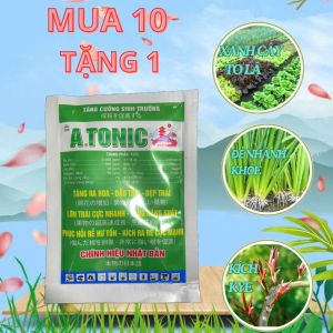 ATONIC 50GR DÙNG 25 LÍT NƯỚC - Kích thích ra rễ hạn chế vàng lá mập cây kích chồi non
