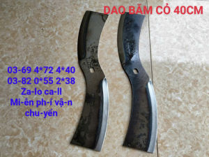 COM BO 2 lưỡi dao băm cỏ 4 tấc