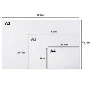 JIJI.SG Annika Fridge Board Magnetic Dry Erase Sheet Set A4 A3 A2 size