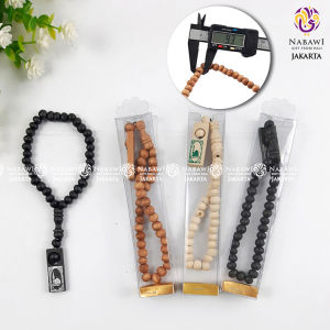 Hampers Tasbih Kayu 33: Souvenir Pengajian Pernikahan Tasyakuran & Oleh-Oleh Haji Umroh