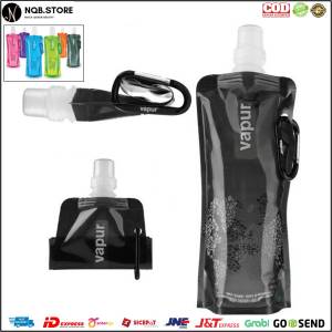 Botol Tempat Air Minum Lipat Portable VAPUR Mini Camping Outdoor Freezing Anti Bottle Ice Pack