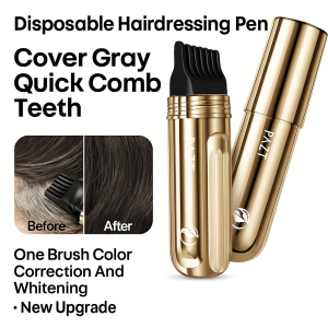 Quick Hair Styling Pen Hair Shadow Pen for White Hair Cover and Hairline Touch Up Instant Root Concealer Hairdressing Supplies