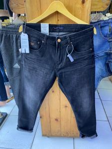 WERCO Celana Panjang Pria Jeans Motif Polos Bahan Denim Stretch Model Slimfit Tidak Luntur Distro