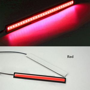 1 Pair Super Bright Car Led Lights Fog Driving Lamp 17cm Drl Cob Waterproof Daytime Running Light