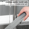 Miếng chặn khe cửa thế hệ mới chống bụi Nẹp chặn cửa chắn khe hở thế hệ mới, chống côn trùng, thoát hơi gió điều hòa V2 DOORJA. 