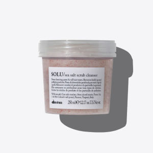 Gội và tẩy tế bào Làm Sạch Sâu Da Đầu Davines Essential SOLU Shampoo & Scrub Cleanser 250mlx2