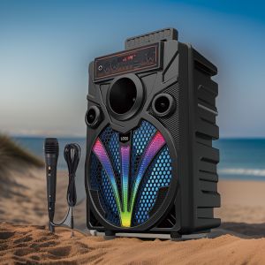 MKC KIMISO-7806 SPEAKER BLUETOOTH FULL BASS BESAR 7806 NIRKABEL BLUETOOTH AUDIO PORTABEL DARGE SOUND OUTDOOR K LAGU MENEMPATKAN KARTU 8 -INCH PLAZA DANCE SPEAKER