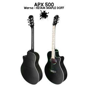 Gitar Akustik Elektrik model APX 500 FREE CUSTOM NAMA