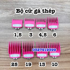 Bộ cữ WAHL gá thép 15 3 45 chuyên BARBER