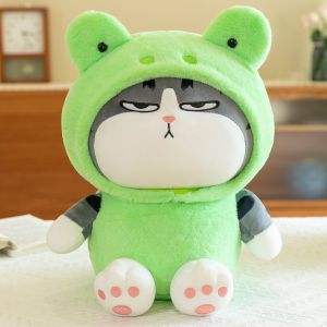 Children My Emperor Cat Cartoon Plush Pillow Doll Transformed Into Cute Animals Plushed Cushion Toys Panda Pillow Gifts