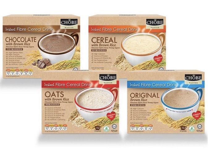 CHOBE MASTER Brown Rice Instant Beverage Original /Cereal/ Chocolate ...