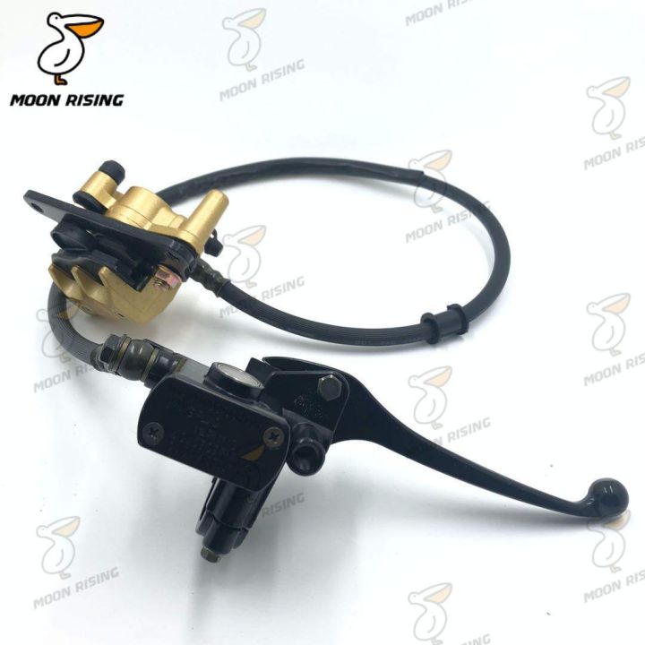 FRONT CALIPER SET WITH BRAKE MASTER FOR WAVE 125 XRM RAIDER 150 MOON