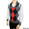 Vest Rompi Rajut - Kombinasi Warna. 