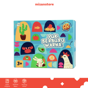 Mainan Edukatif Anak AR (Augemented Reality) Yuk Berburu Warna! Tersedia Games Maze Warna - Mizan