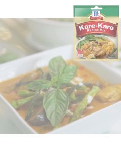 McCormick Kare-Kare Recipe Mix 60g – Classic Filipino Peanut Stew Flavor
