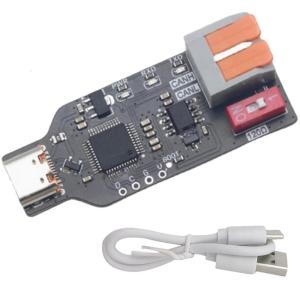 Open Hardware USB CAN Converter USBCAN CANABLE 2.0 For Industrial Automation And Vehicle Communication