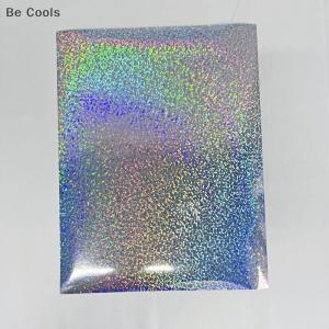 💟【Special price】💟Be Cools 5pcs Holographic Sticker Paper Clear Vinyl Self-Adhesive Waterproof Transparent Cold Laminating Film For Crafts