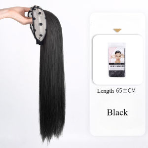 Womens Fashion Hair Wig Long straight Wig with Adjustable Headband Easy Clip-on Hair Accessories